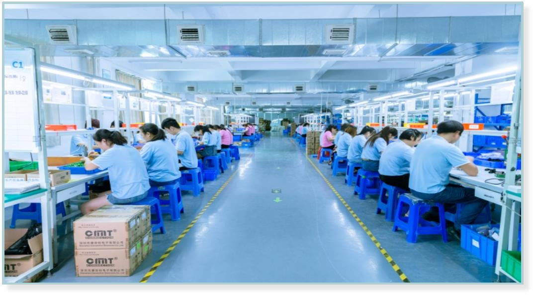 Shenzhen Connection Electronic Co., Ltd خط إنتاج الشركة المصنعة